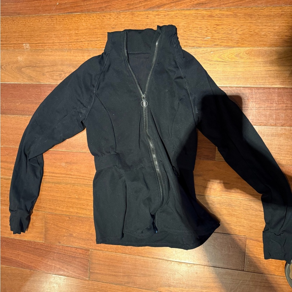 Black Zip-Up Jacket